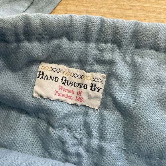 Quilted Bag Hand Quilted By Women Of  Tutweiler Mississippi  Boho Patchwork - Picture 7 of 8